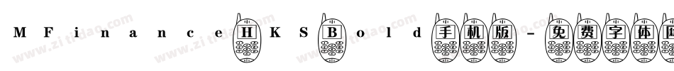 MFinance HKS Bold手机版字体转换